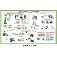 Стенд слесарная работа с металлом
